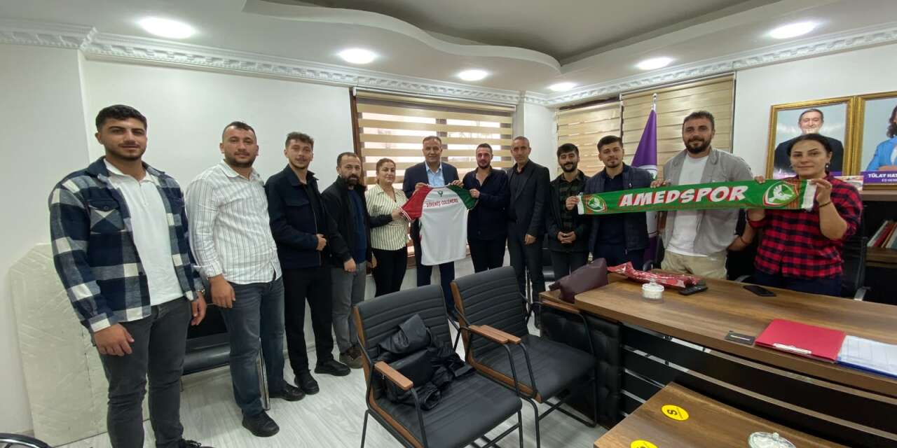 Amedspor Colemêrg Direniş Grubu Partimizi ziyaret etti