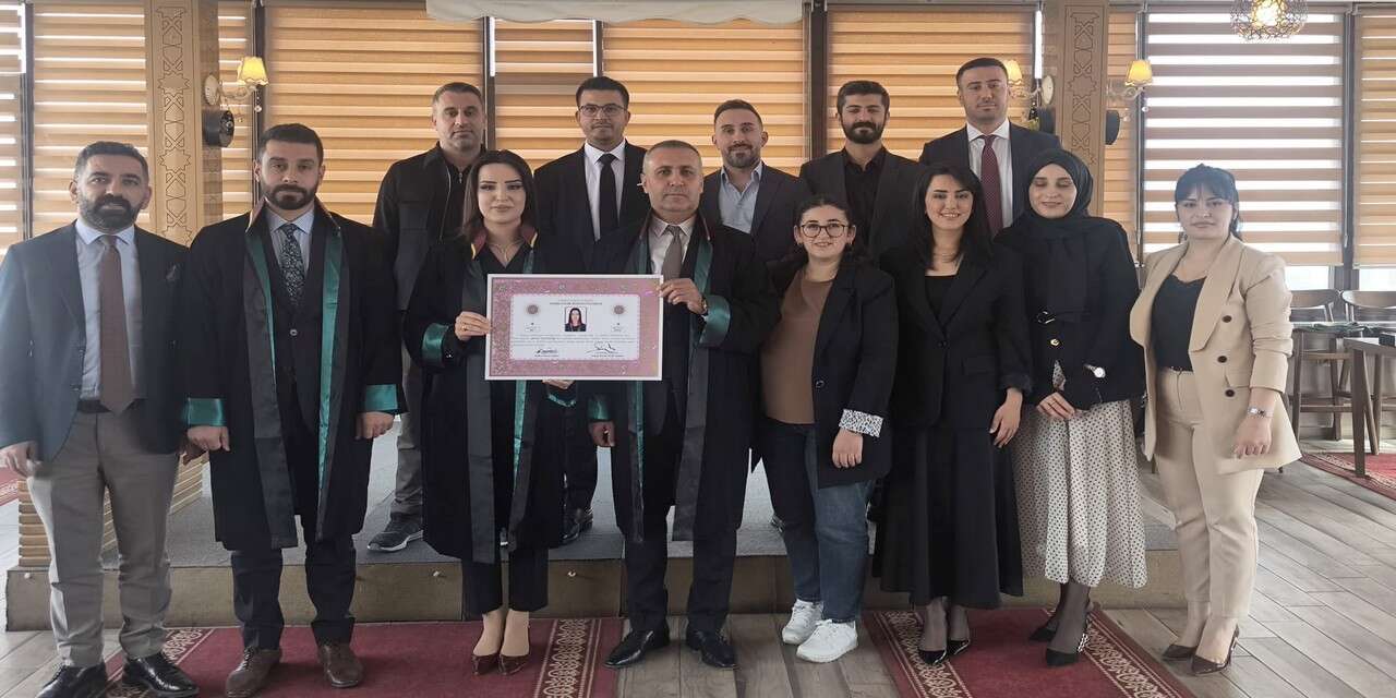 Şeyda Geylani avukatlık ruhsatını Ergun Canan’dan aldı