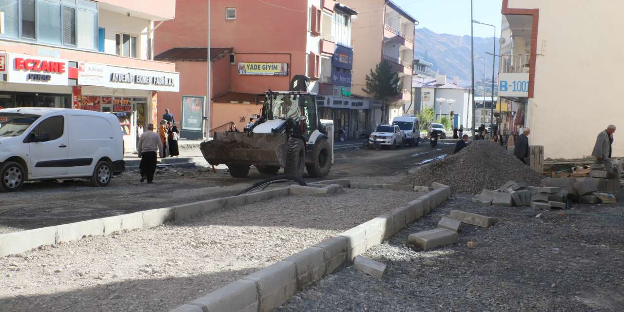 Hakkâri Belediyesi’nden kentin dört bir yanında yoğun mesai