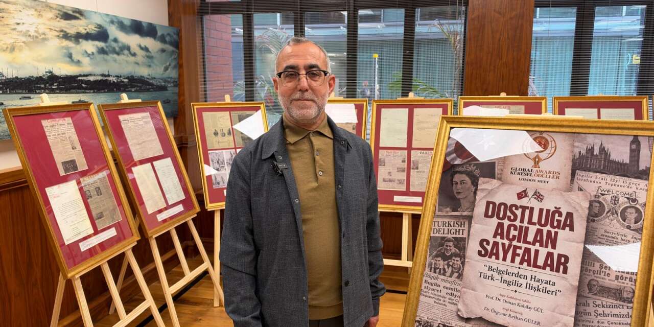 KGK sergisi Yunus Emre Londra merkezinde açıldı
