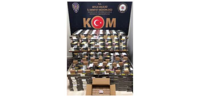 Kaçakçılık operasyonu: 270 bin ürün ele geçirildi