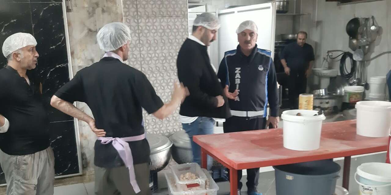 Hakkari’de toplu yemek üretimine sıkı kontrol