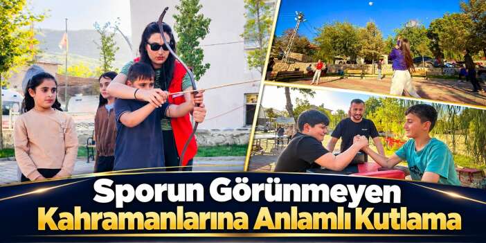 Sporun görünmeyen kahramanlarına anlamlı kutlama