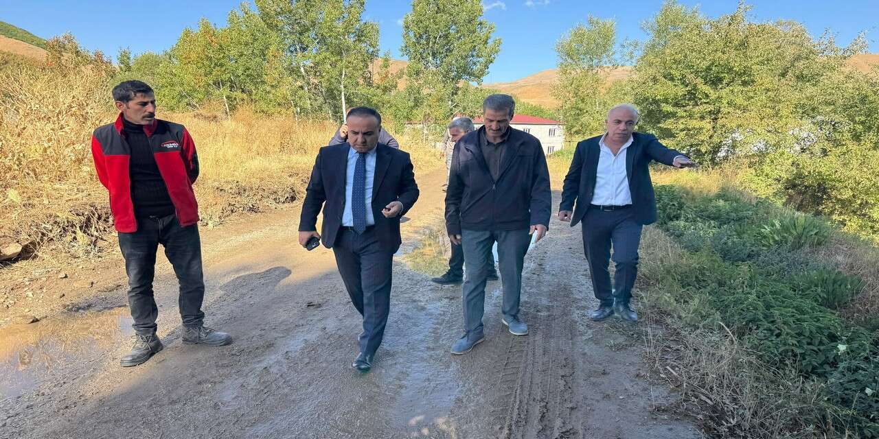 Büyükçiftlik’te sıcak asfalt İçin ilk adım