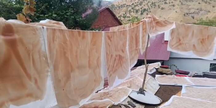 Sarım Çayı Vadisi’nde Pestil ve Cevizli sucuk mesaisi başladı
