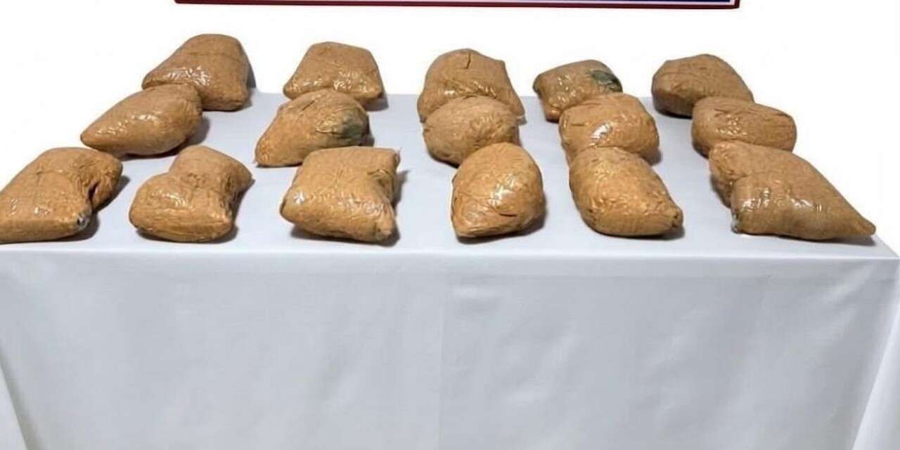 Saray ilçesinde 22 kilo 100 gram toz esrar ele geçirildi