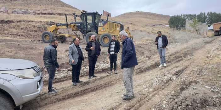 Güngör Mahallesi’nde yol çalışmaları sürüyor