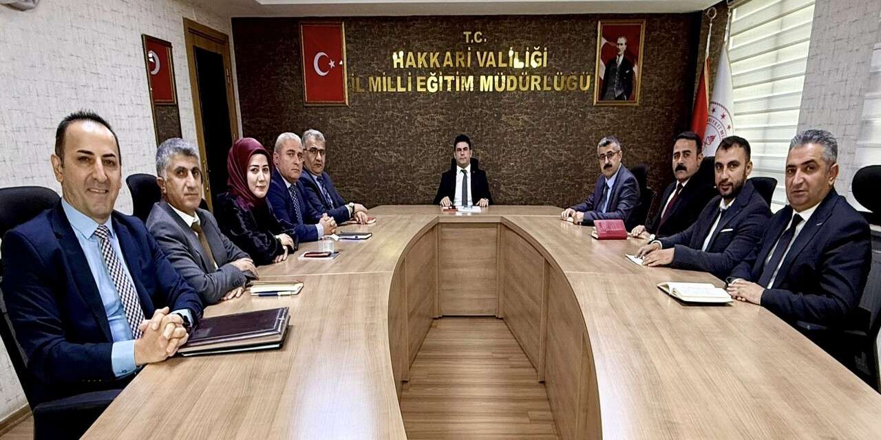 Hakkâri’de eğitim öğretim faaliyetleri ele alındı