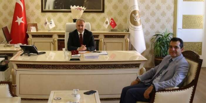 BİK Van Bölge Müdürü Tokgöz’den Müftü Koçak’a hayırlı olsun ziyareti