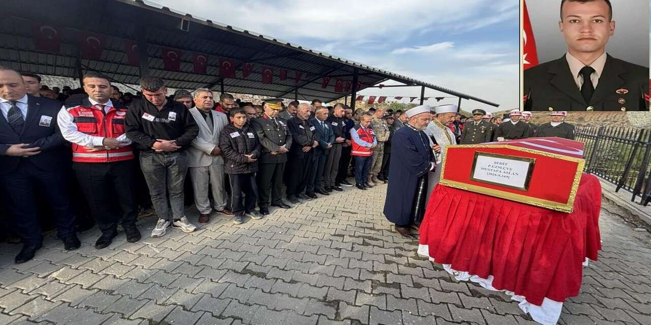 Pençe-Kilit Şehidi Mustafa Aslan Gaziantep’te toprağa verildi
