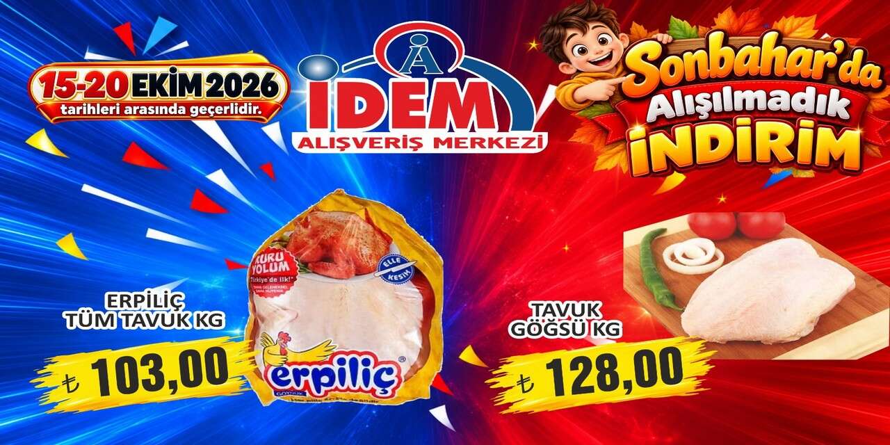 İdem AVM'den sonbahara alışılmadık indirim!