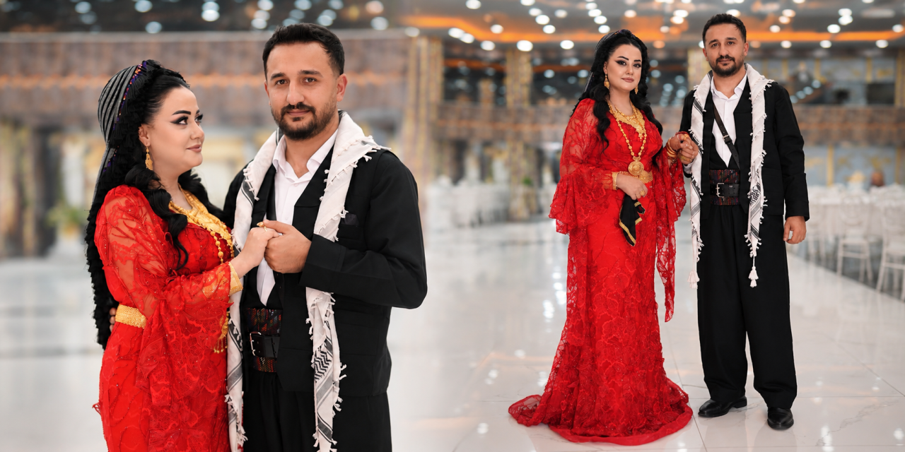 Hakkari’de Medya ve Kadir çifti dünyaevine girdi