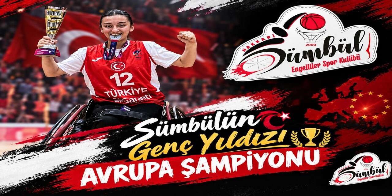 Hakkari Sümbül Engelliler’den Avrupa şampiyonluğuna imza