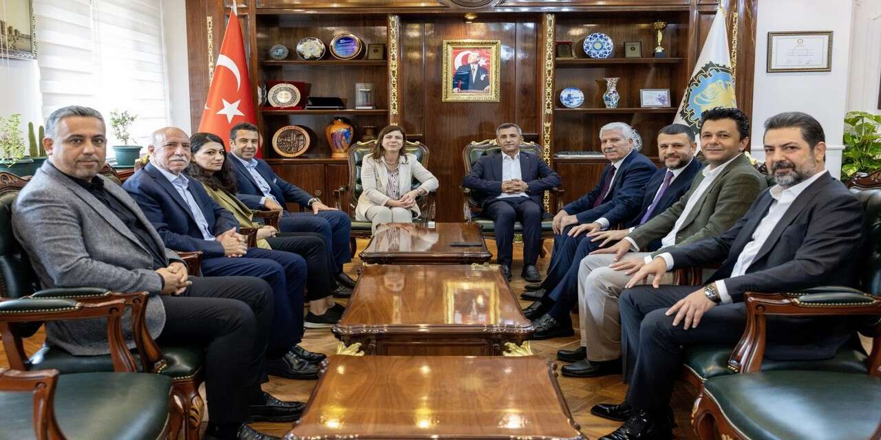AK Parti heyetinden Diyarbakır belediyesine nezaket ziyareti