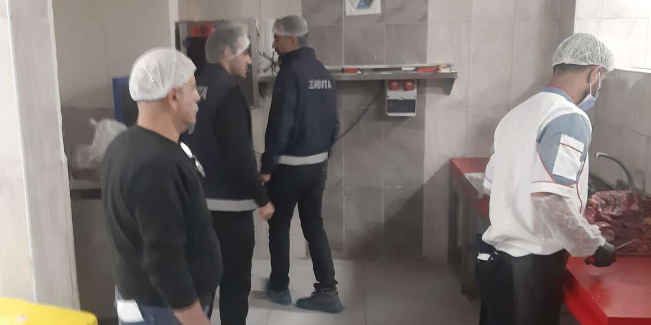 Yurtkur yemekhanesi zabıta denetiminden geçti