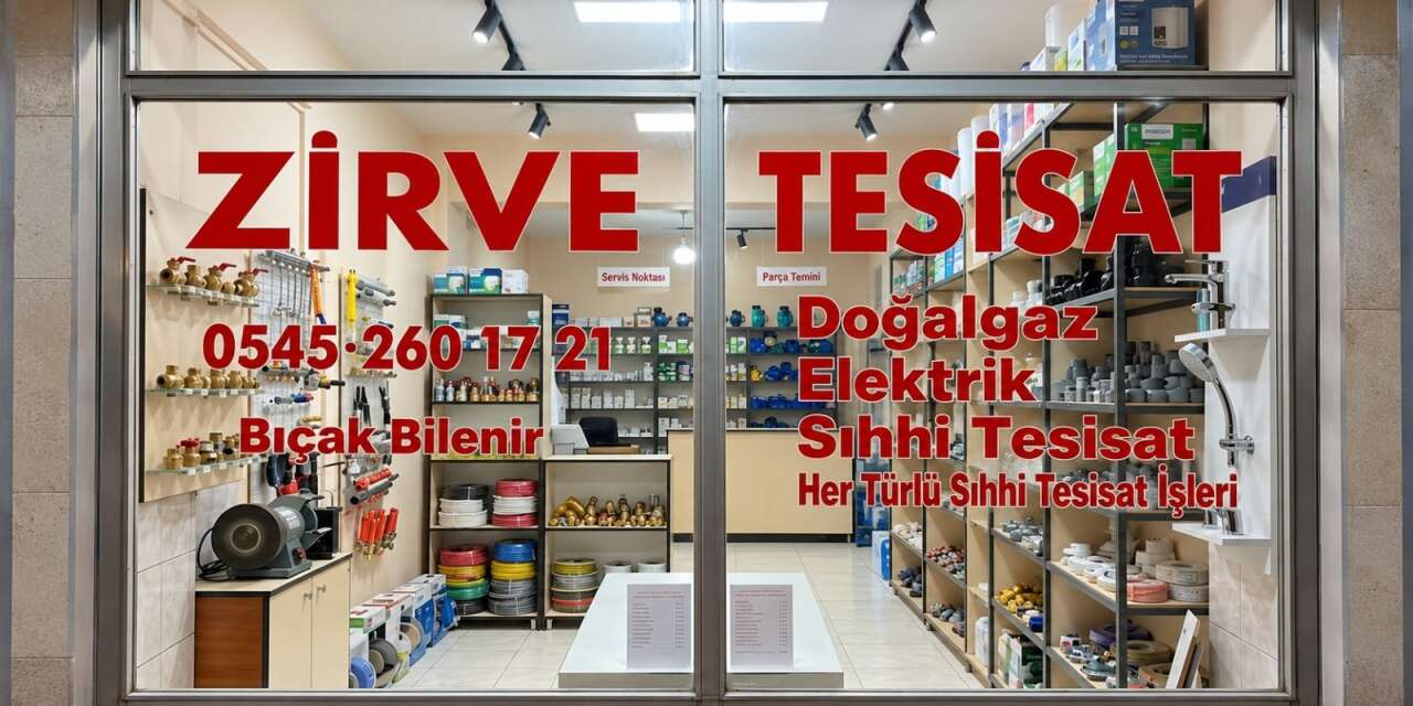 Hakkari’de Zirve Tesisat 7/24 hizmetinizde