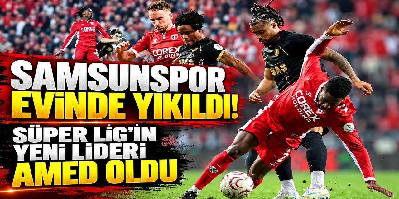 Amed SK’dan Samsun’da Muhteşem Geri Dönüş