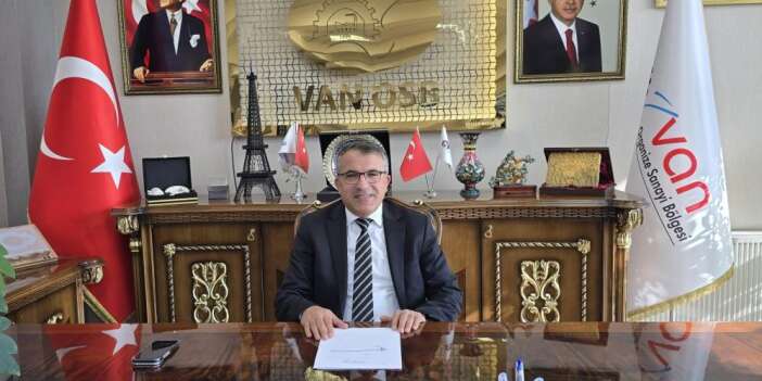 Van OSB Başkanı Memet Aslan’dan Necdet Takva’ya tebrik