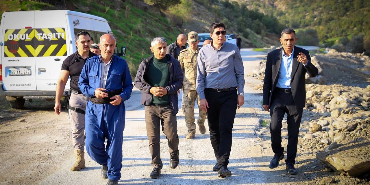 Kaymakam Erdoğan’dan köy ve mezralardaki çalışmalara yakın takip