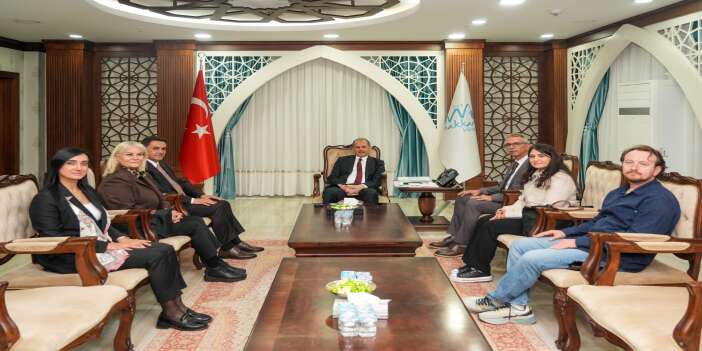 Vali Taşyapan, Girişim Ofisi heyetini kabul etti