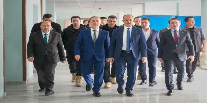 Vali Taşyapan’dan yapımı süren Kur’an kursuna inceleme