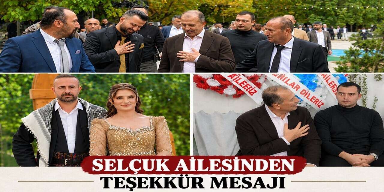 Selçuk Ailesinden Teşekkür Mesajı