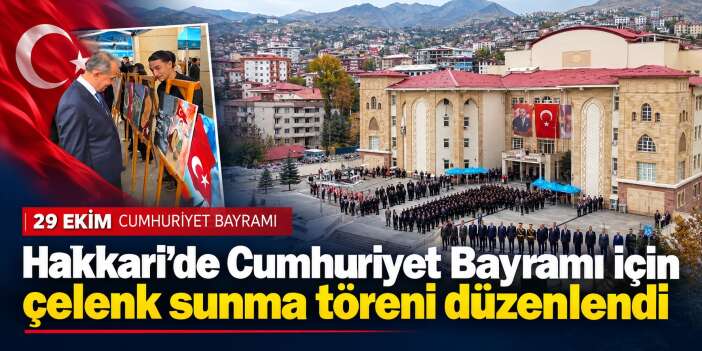 Hakkari’de Cumhuriyet’in tarihî yolculuğu sergiye taşındı