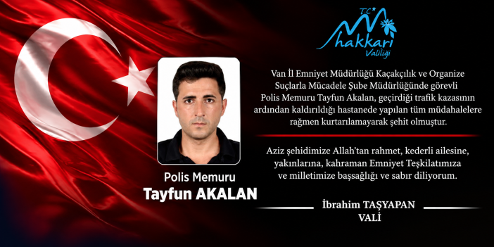 Trafik kazasında yaralanan polis memuru kurtarılamadı