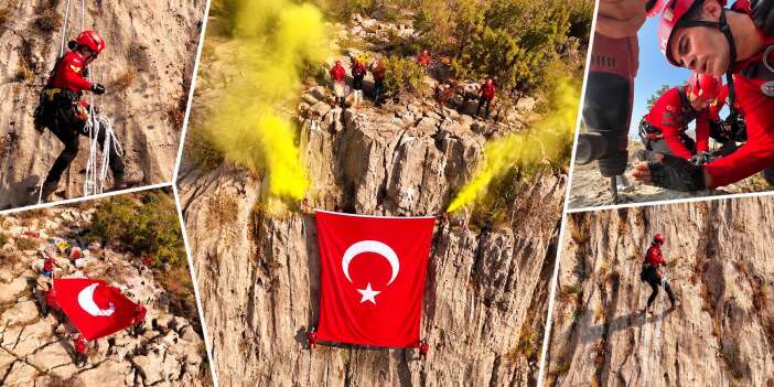 Hakkari’de JAK timinden 29 Ekim’e anlamlı kutlama