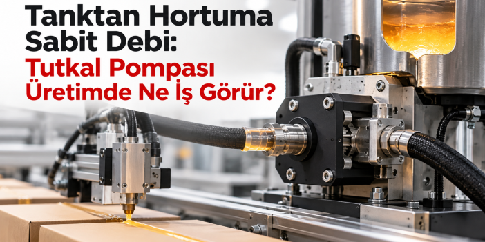 Tanktan Hortuma Sabit Debi: Tutkal Pompası Üretimde Ne İş Görür?