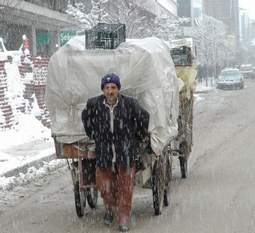 VAN/DA KAR YAĞIŞI ETKİSİNİ SÜRDÜRÜYOR