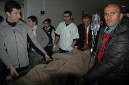 YARALI ÖĞRENCİ VAN/A SEVK EDİLDİ