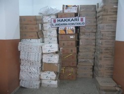 120 bin karton sıgara yakalandı