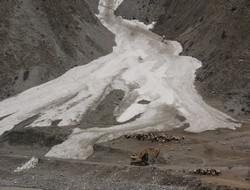 Hakkari'de çığla mücadele çalışması
