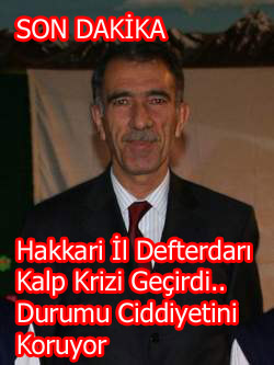 DEFTERDAR KALP KRİZİ GEÇİRDİ