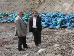 Şehir çöplüğünde inceleme yaptılar