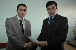 YENİ BAŞKAN ASLAN MAZBATASINI ALDI