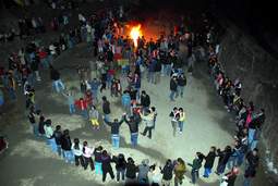 HAKKARİ`DE ERKEN NEVRUZ KUTLAMASI