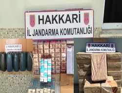 49 bin sigara, 4 bin kilo kaçak et  yaklandı