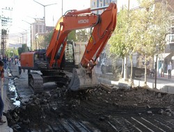 Bölge müdürü yol çalışmalarını denetledi