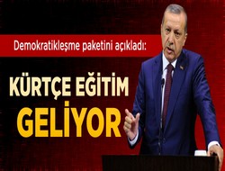 Kürtçe eğitim geliyor