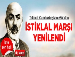 İşte yeni İstiklal Marşı