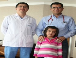 Minik Büşra'dan Doktoruna Teşekkür Ziyareti,,