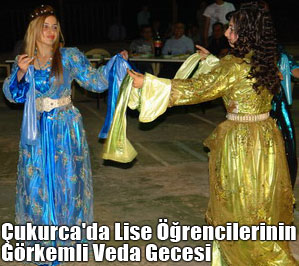 SINIRDA ÖĞRENCİLERİN VEDA GECESİ