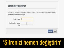 Facebook’tan ‘şifrenizi değiştirin’ uyarısı