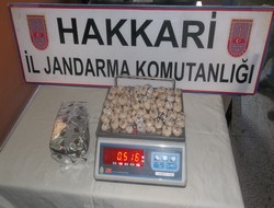 Afgan uyruklu uyuşturucu ile yakalandı
