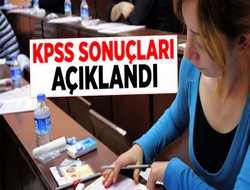 KPSS yerleştirme sonuçları açıklandı