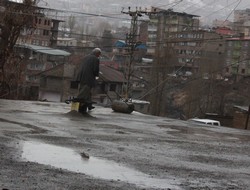 Hakkari'de yağmur esareti