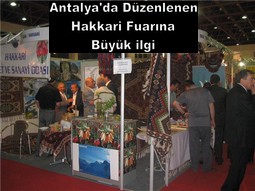 FUARDA HAKKARİ STANDINA BÜYÜK İLGİ