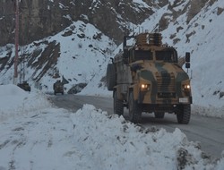 Hakkari'de askeri hareketlilik